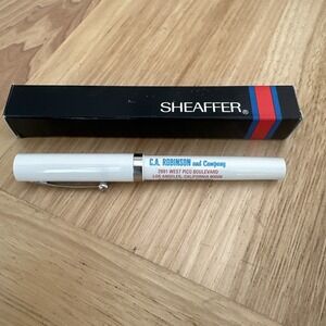 Vintage Sheaffer Advertising Ballpoint Pen C.A. Robinson and Company Los Angeles